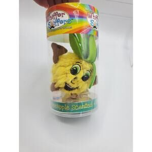Whiffer Sniffer Pineapple Scented Plush Backpack Clip Brand New